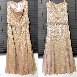 Strapless Evening Gown